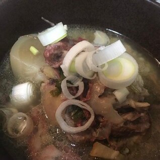 圧力鍋で作るトロトロテイルスープ